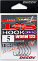 Angelhaken DECOY DS HOOK MASUBARI WORM 123