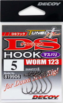 Angelhaken DECOY DS HOOK MASUBARI WORM 123